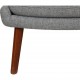 Hans Wegner Bamse stol i gråt Hallingdal stof