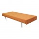 Hans J Wegner Daybed with cushion newly upholstered Hallingdal fabric