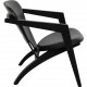 Hans Wegner black Butterfly chair