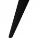 Hans Wegner black CH-07 Shell chair