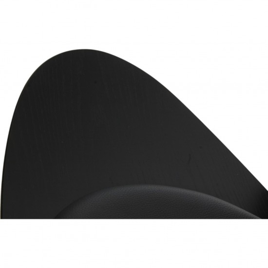 Hans Wegner black CH-07 Shell chair