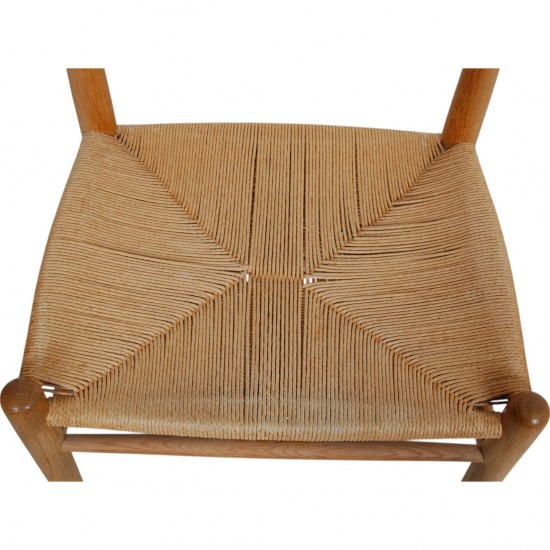Set of 6 Hans Wegner CH-36 chairs in oak