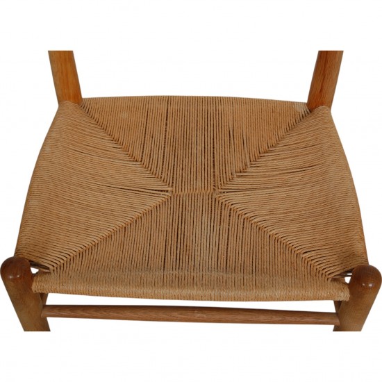 Set of 6 Hans Wegner CH-36 chairs in oak