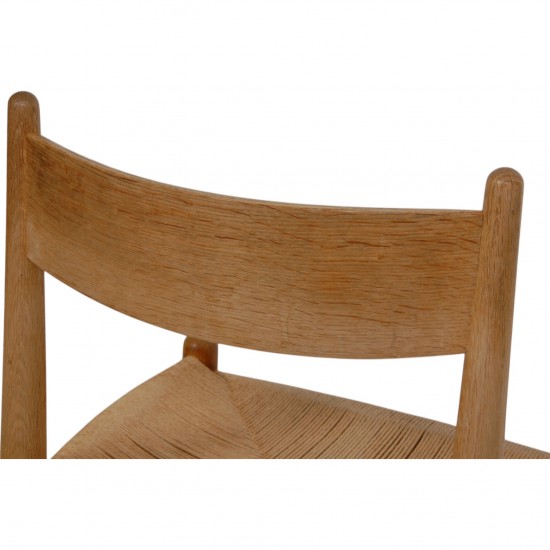 Set of 6 Hans Wegner CH-36 chairs in oak