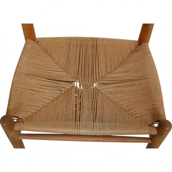 Set of 6 Hans Wegner CH-36 chairs in oak