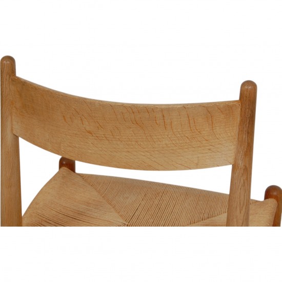 Set of 6 Hans Wegner CH-36 chairs in oak