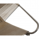 Hans Wegner Flagline stol sort læder hynde