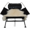 Hans Wegner sort Flagline stol