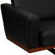 Hans Wegner 3.seater GE-236 sofa in walnut