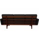 Hans Wegner 3.seater GE-236 sofa in walnut