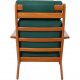 Hans Wegner GE-290a loungestol af valnød