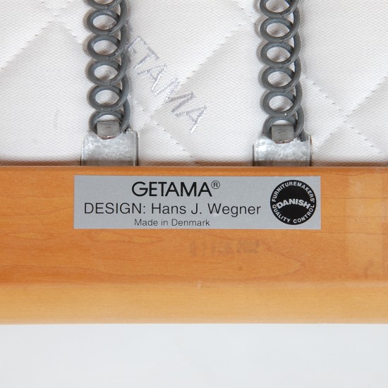 Hans Wegner GE-290a loungestol af valnød