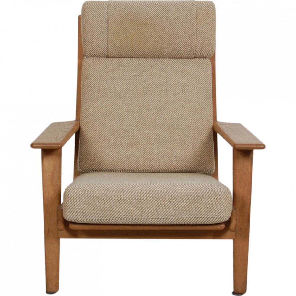 Køb brugt Hans Wegner GE-290a loungestol i eg