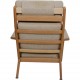 Hans Wegner GE-290a lounge chair in oak