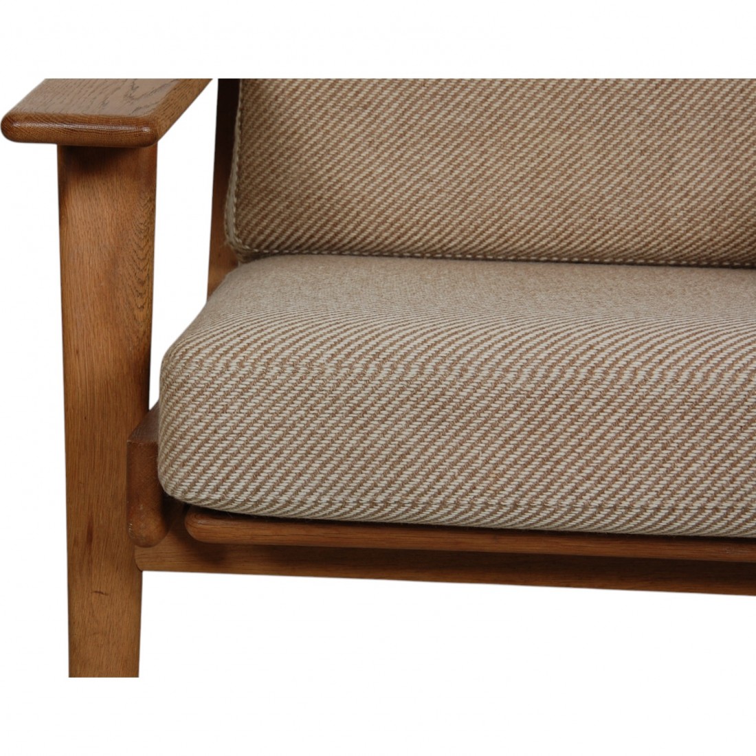 Køb brugt Hans Wegner GE-290a loungestol i eg