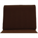 Hans Wegner GE-370 stol med brune stofhynder
