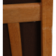Hans Wegner GE-370 stol med brune stofhynder