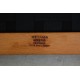 Hans Wegner GE-370 stol med brune stofhynder