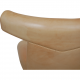 Hans Wegner Ox chair med skammel i natur læder