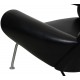 Hans Wegner Ox chair in black leather