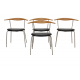 Set of 4 Hans Wegner PP-701 chairs