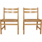 Sæt af to Hans Wegner CH47 stole