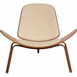 Hans Wegner CH07 Shell chair i valnød