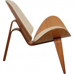 Hans Wegner CH07 Shell chair i valnød