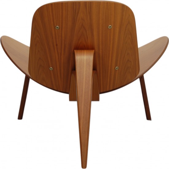 Hans Wegner CH07 Shell chair i valnød