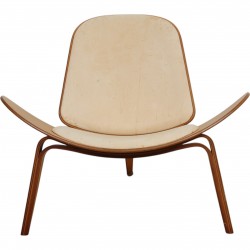 Hans Wegner CH07 Shell chair i valnød