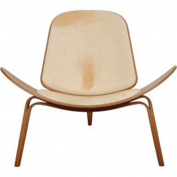Hans Wegner CH07 Shell chair i valnød