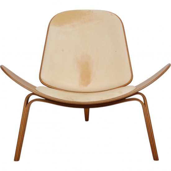 Hans Wegner CH07 Shell chair i valnød