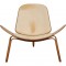 Hans Wegner CH07 Shell chair i valnød