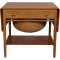 Hans Wegner Sewing table of teak and oak