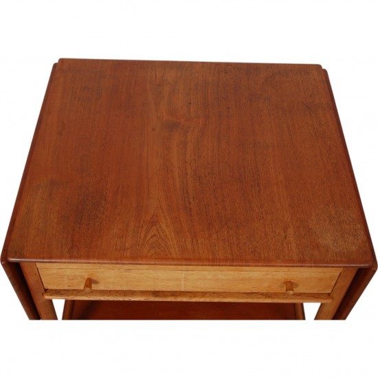 Hans Wegner Sewing table of teak and oak