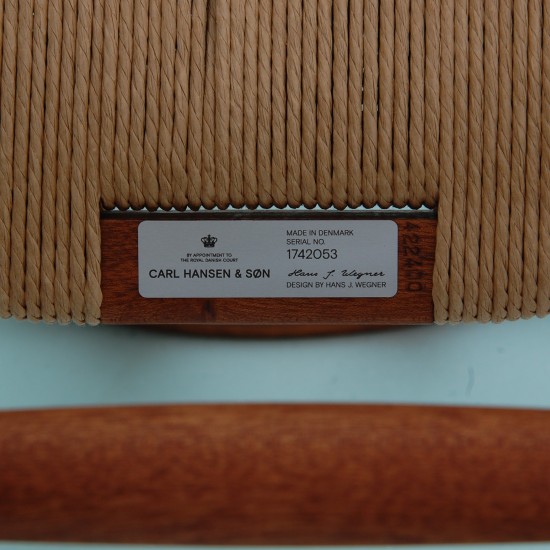 Hans Wegner Ch-24 chair in mahogany