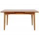 Hans Wegner AT-316 dining table of teak and oak