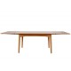 Hans Wegner AT-316 dining table of teak and oak