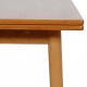 Hans Wegner AT-316 dining table of teak and oak