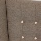 Hans Wegner Papa bear chair reupholstered in grey Hallingdal fabric