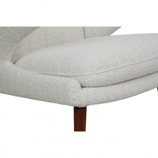 Hans Wegner bamsestol med armlæn af palisander
