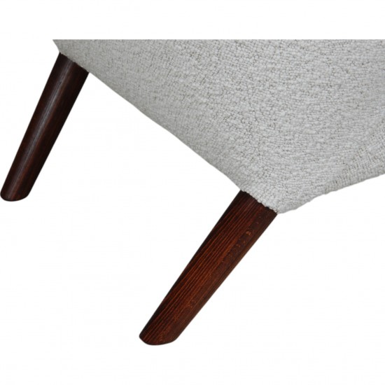 Hans Wegner bamsestol med armlæn af palisander
