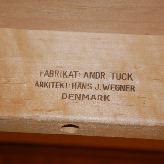 Hans Wegner Spisebord AT-316 af teak og med med udtræk