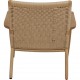 Hans Wegner CH-25 loungestol i oliebehandlet eg