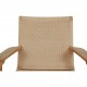Hans Wegner CH-25 loungestol i oliebehandlet eg