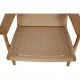 Hans Wegner CH-25 loungestol i oliebehandlet eg