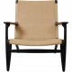 Hans Wegner black Ch-25 chair