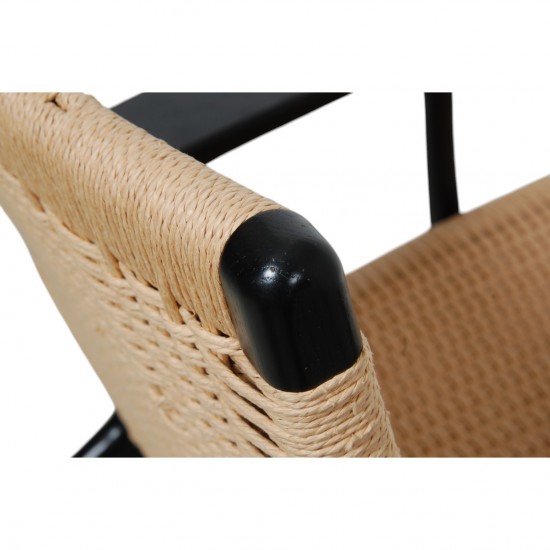 Hans Wegner black Ch-25 chair