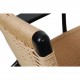 Hans Wegner black Ch-25 chair