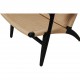 Hans Wegner black Ch-25 chair